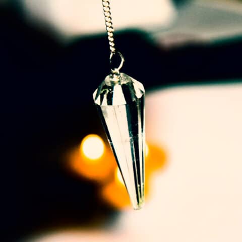 Crystal Quartz Faceted Pendulum. Crystal pendulum. Divination pendulum. Protection pendulum. Magic pendulum. Pendulum crystal (8)