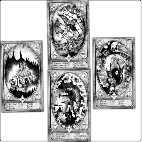 Evina Cards Evina Schmidova Ancient Mystical Intuitive Oracle Cards I.-9