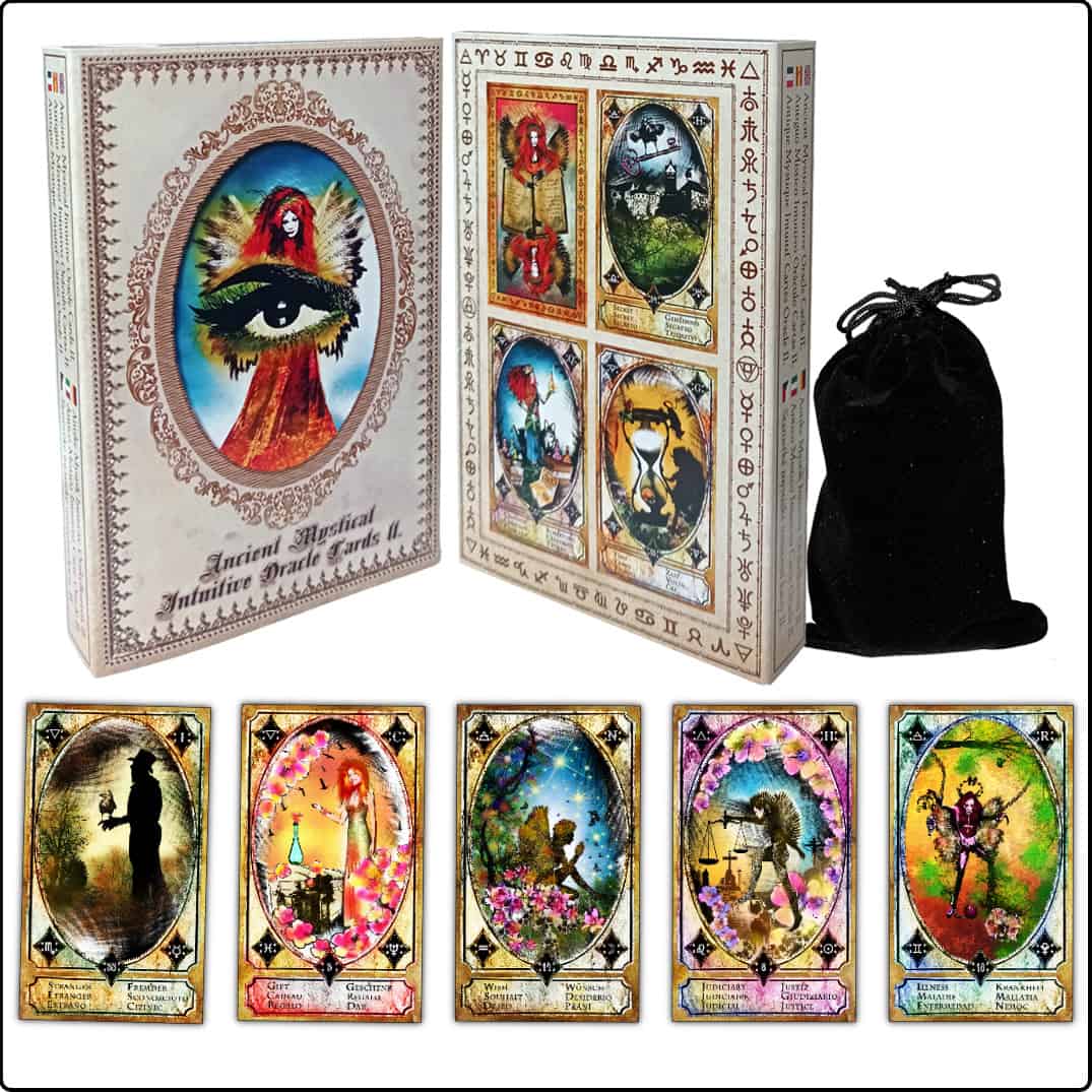 Evina Cards Evina Schmidova Ancient Mystical Intuitive Oracle Cards II.-1