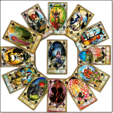 Evina Cards Evina Schmidova Ancient Mystical Intuitive Oracle Cards II.-2a