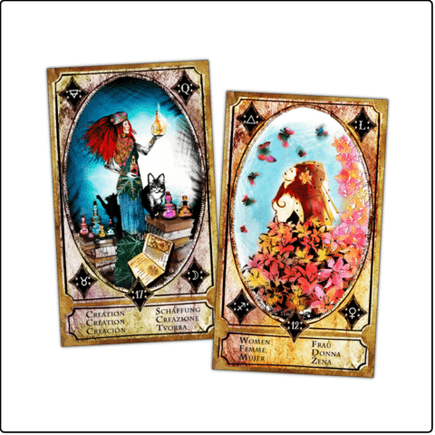 Evina Cards Evina Schmidova Ancient Mystical Intuitive Oracle Cards II.-3