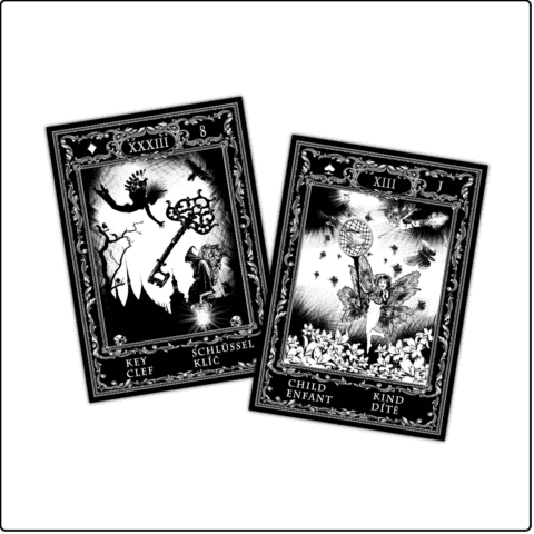 Evina karty Evina Schmidová Magic Lenormand Cards 2. vydání 2022 4 jazyky-3